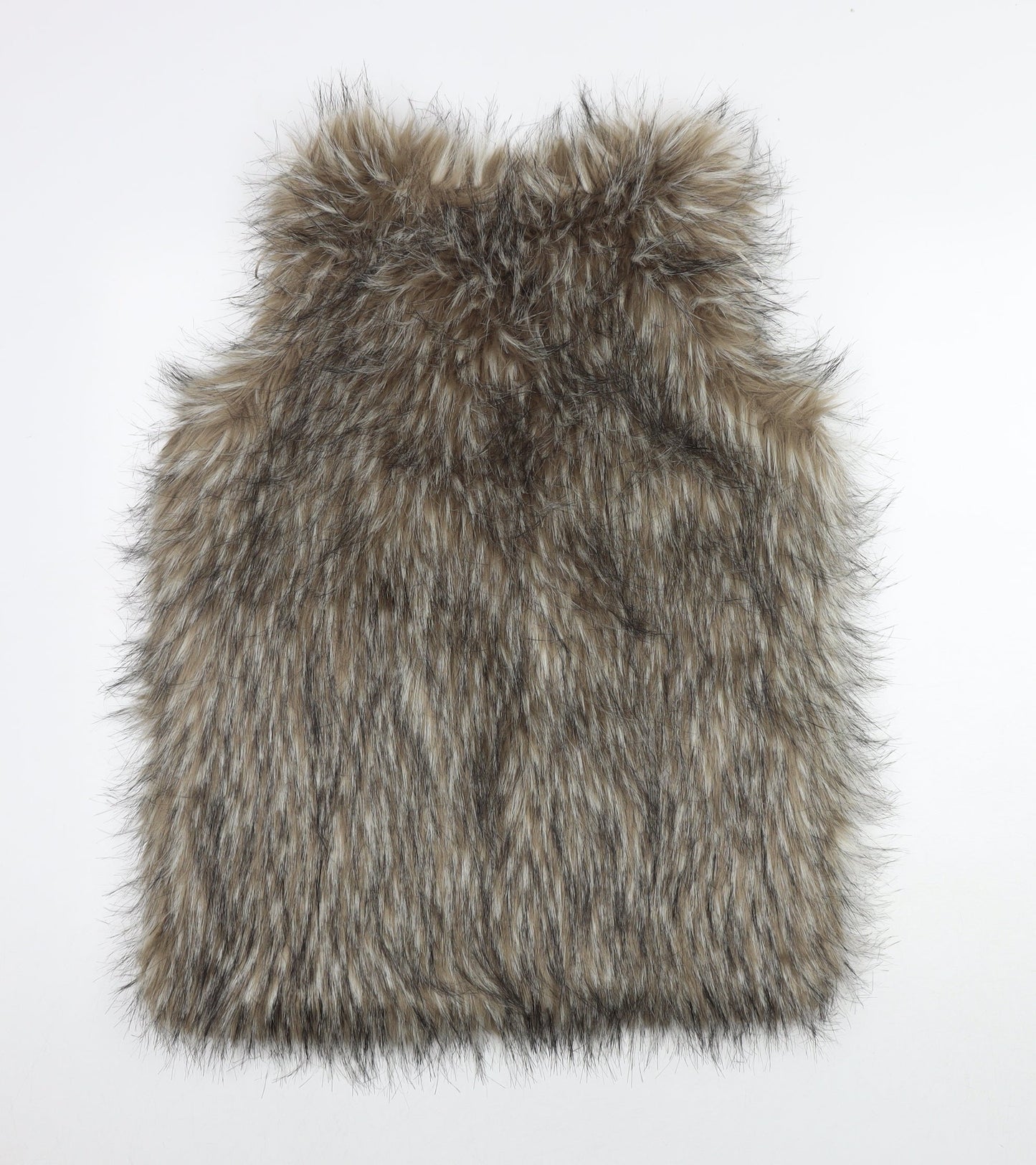 F&F Womens Brown Gilet Waistcoat Size S