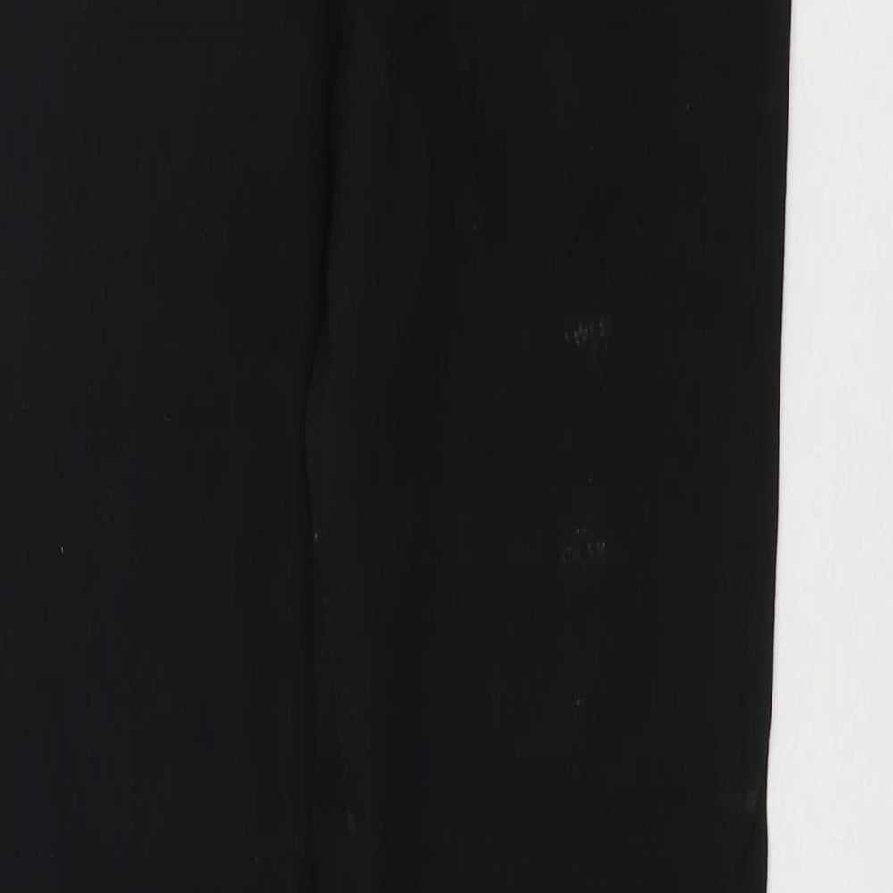 Denim & Co. Womens Black Cotton Skinny Jeans Size 14 L28 in Regular Zip