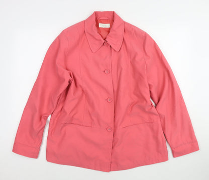 Womens UK Size 18 Marks and Spencer Pink Jacket