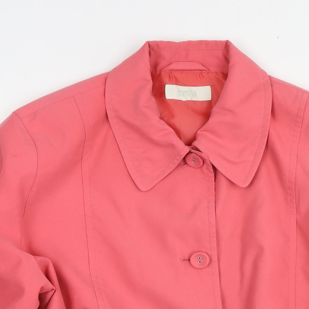 Womens UK Size 18 Marks and Spencer Pink Jacket