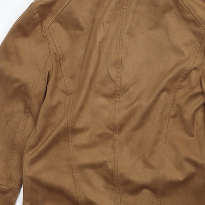 Womens UK Size S Pimkie Brown Jacket