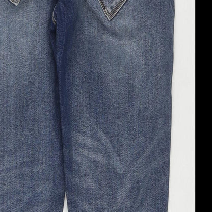 Womens UK Size 30 in VERO MODA Regular Fit Skinny Blue Jeans