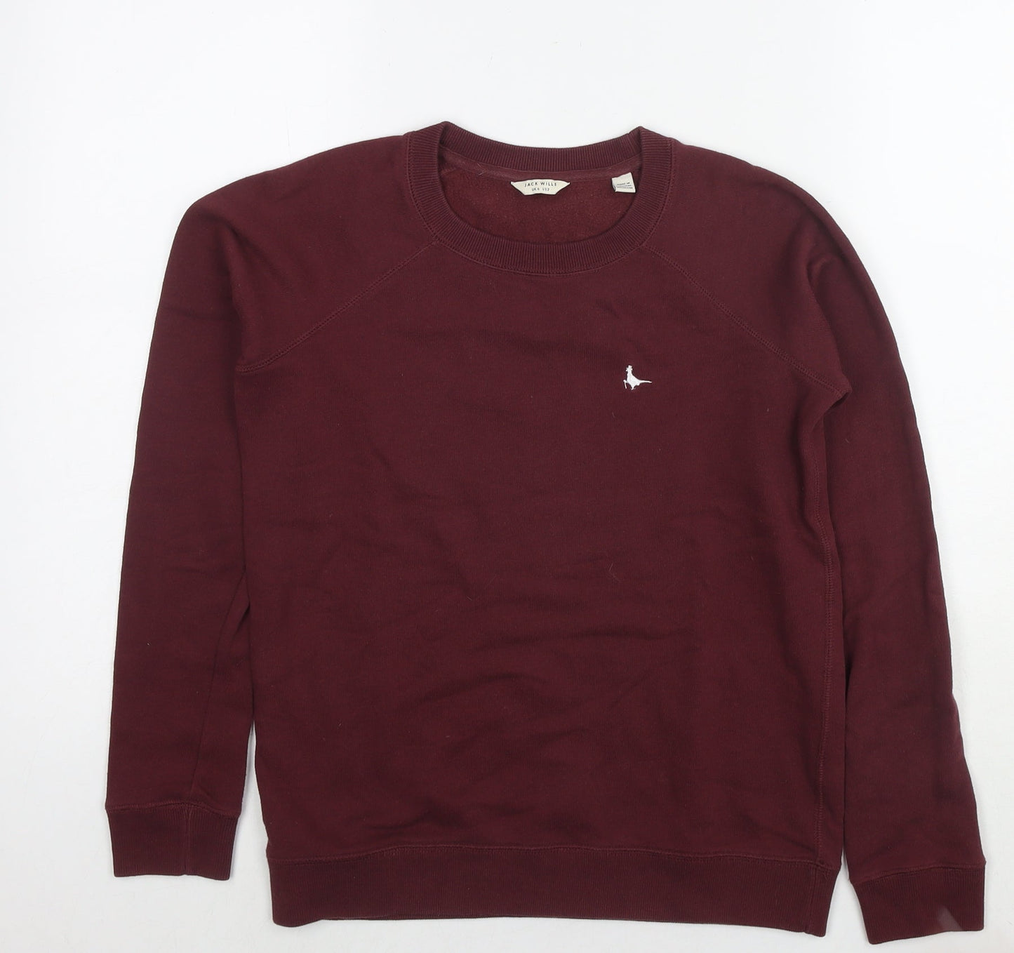 Womens UK Size 6 Jack Wills Red Pullover Sweatshirt