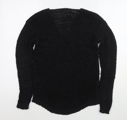 Womens UK Size S H&M Black Pullover Jumper