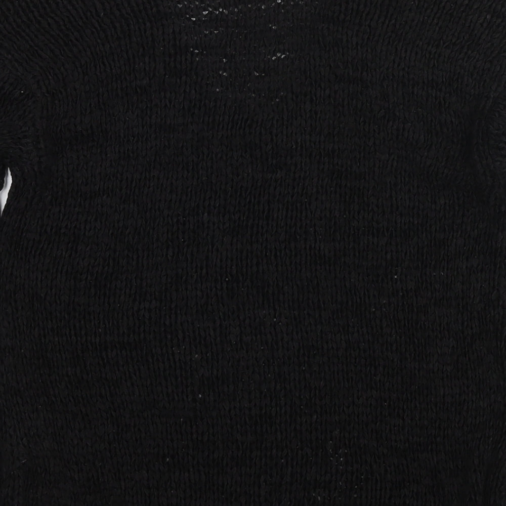 Womens UK Size S H&M Black Pullover Jumper