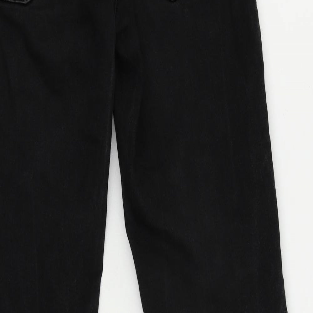 Pull&Bear Womens Black Cotton Skinny Jeans Size 10 L30 in Regular Zip
