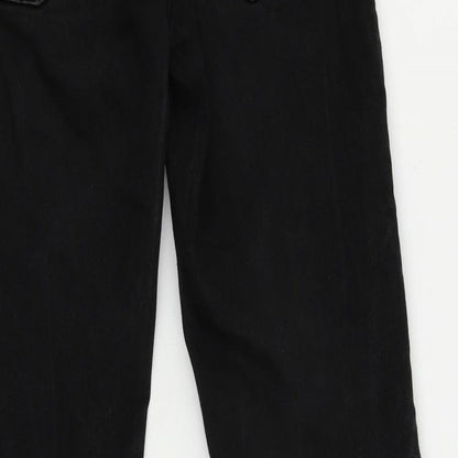 Pull&Bear Womens Black Cotton Skinny Jeans Size 10 L30 in Regular Zip