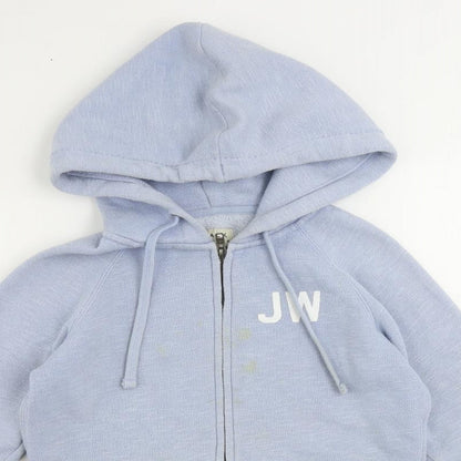 Womens UK Size 6 Jack Wills Blue Full Zip Hoodie