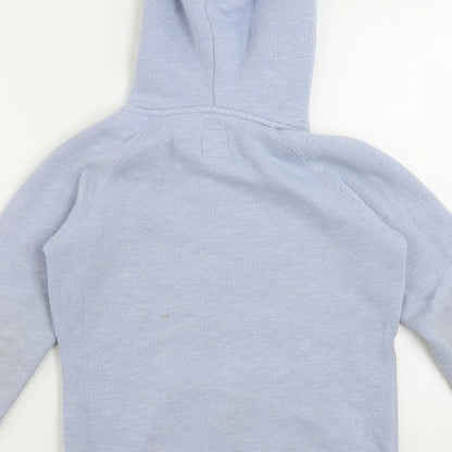 Womens UK Size 6 Jack Wills Blue Full Zip Hoodie
