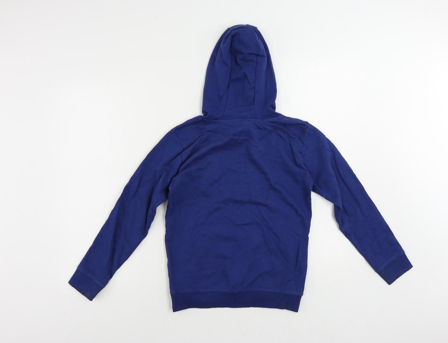UEFA Boys Blue Cotton Pullover Hoodie Size 9-10 Years Pullover - England Euro 2016
