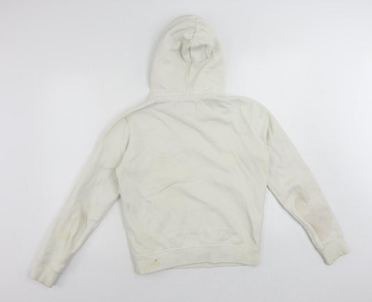 Womens UK Size 6 Jack Wills Ivory Pullover Hoodie