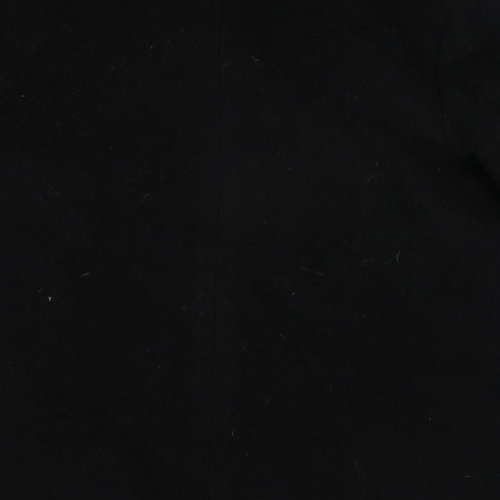 Basler Womens Black Overcoat Coat Size 20 Button - Vintage