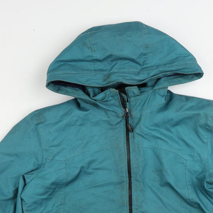 Killtec Girls Green Windbreaker Jacket Size 14 Years Zip - Technical Waterproof Windproof Hooded