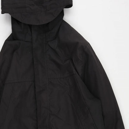 Mens UK Size M No Fear Black Windbreaker Coat