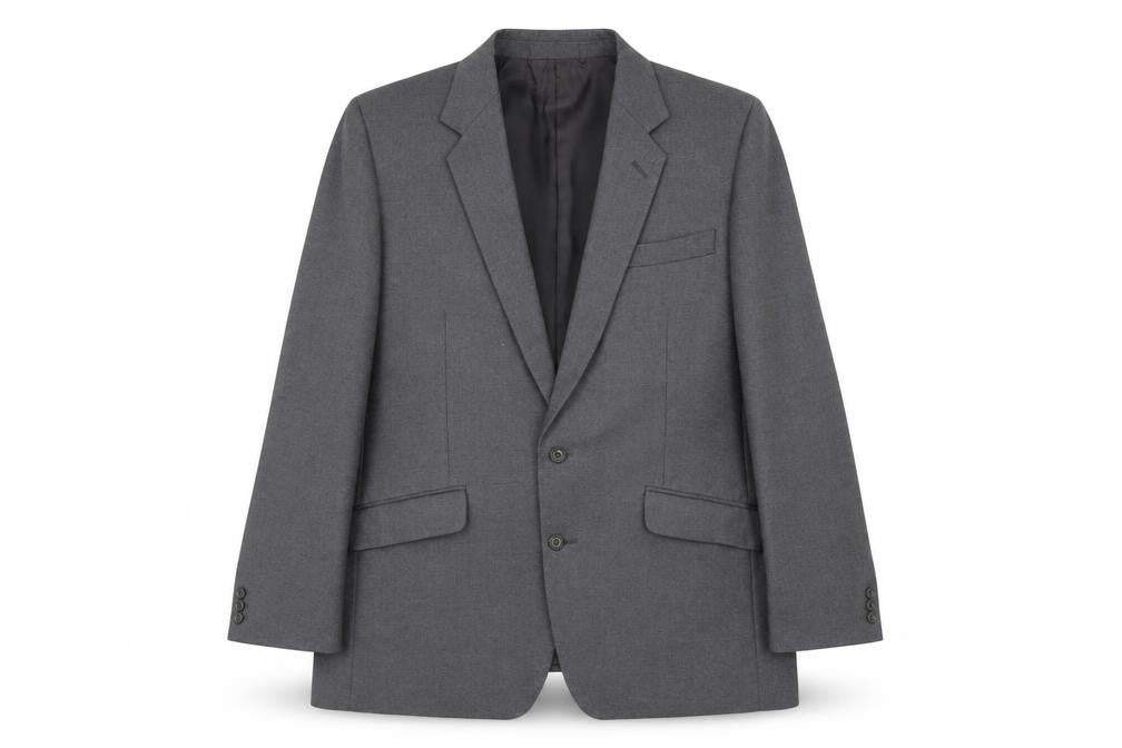 Mens UK Size 46 Dunn & Co Regular Grey Suit Jacket