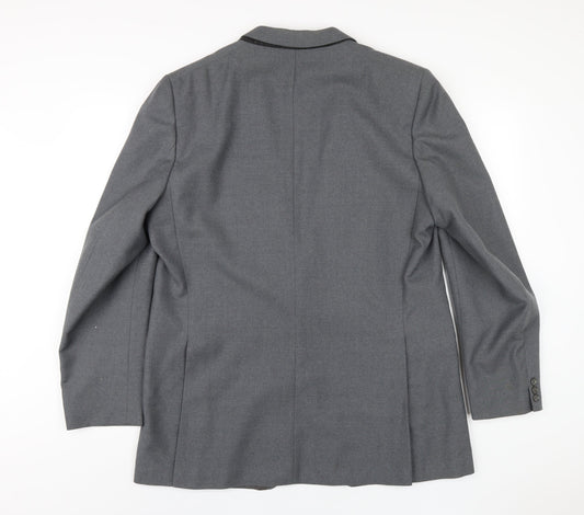 Mens UK Size 46 Dunn & Co Regular Grey Suit Jacket