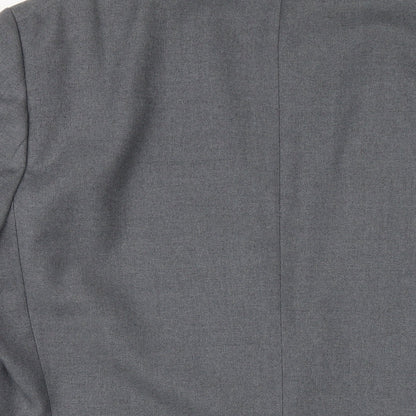 Mens UK Size 46 Dunn & Co Regular Grey Suit Jacket