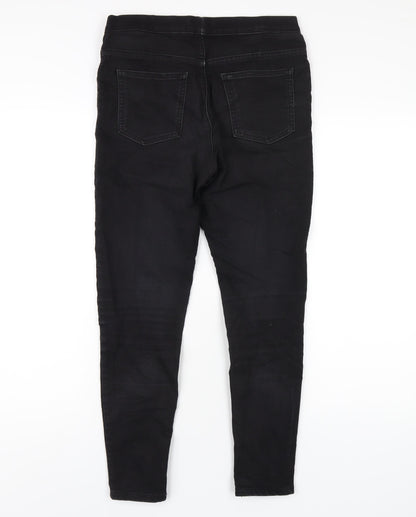 Womens UK Size 10 Marks and Spencer Regular Fit Jegging Black Jeans