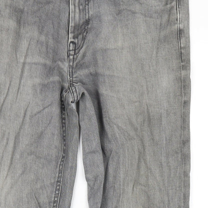 Mens UK Size 32 in Red Herring Regular Fit Straight Grey Jeans