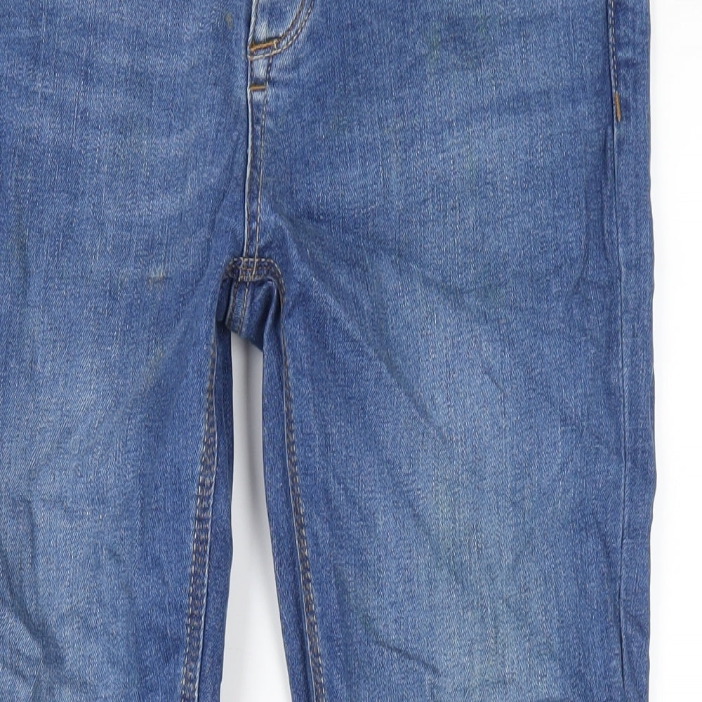 Mens UK Size 28 in River Island Regular Fit Skinny Blue Jeans