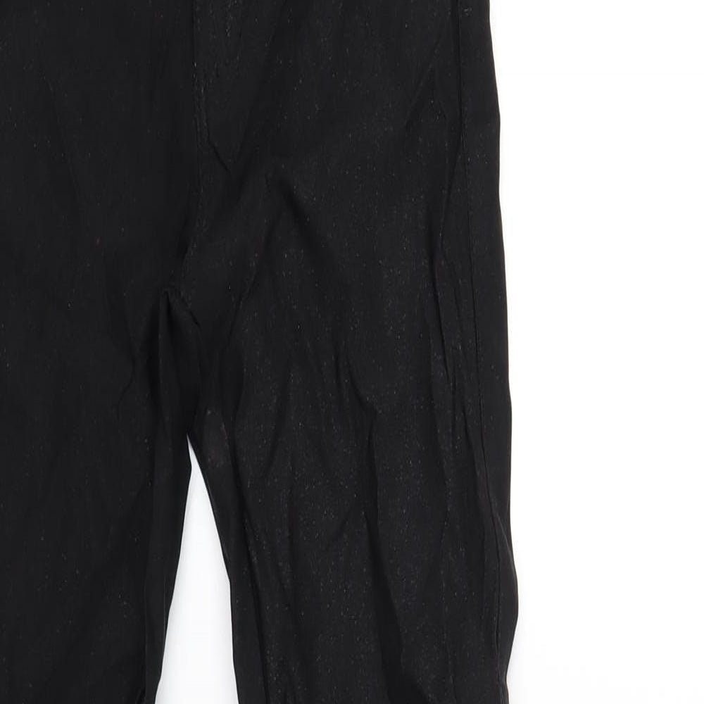 TALLY WEiJL Womens Black Cotton Skinny Jeans Size 6 L32 in Regular Zip