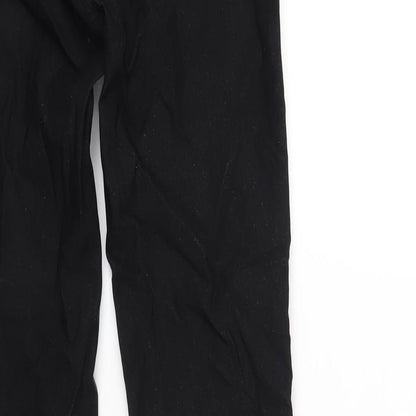 TALLY WEiJL Womens Black Cotton Skinny Jeans Size 6 L32 in Regular Zip