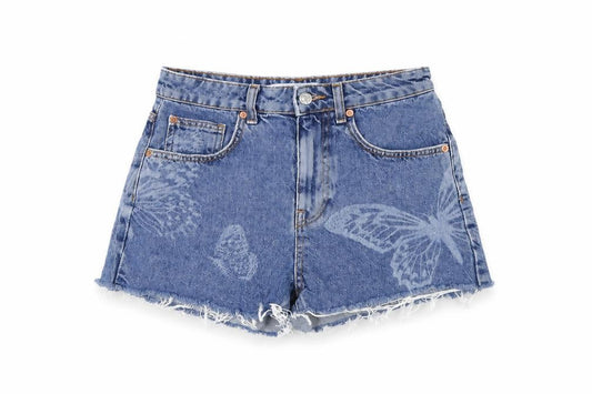 Womens UK Size 8 Denim & Co. Regular Fit Cut-Off Shorts