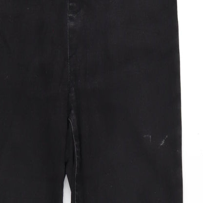 Soon Womens Black Cotton Jegging Jeans Size 12 L30 in Regular