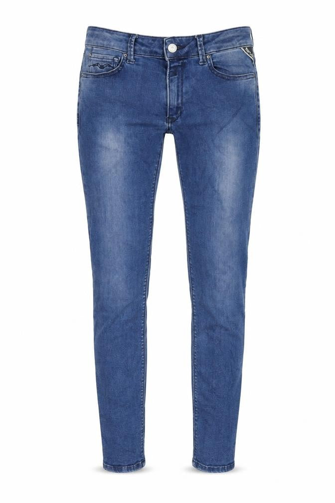 Womens UK Size 30 in Replay Regular Fit Skinny Blue Jeans