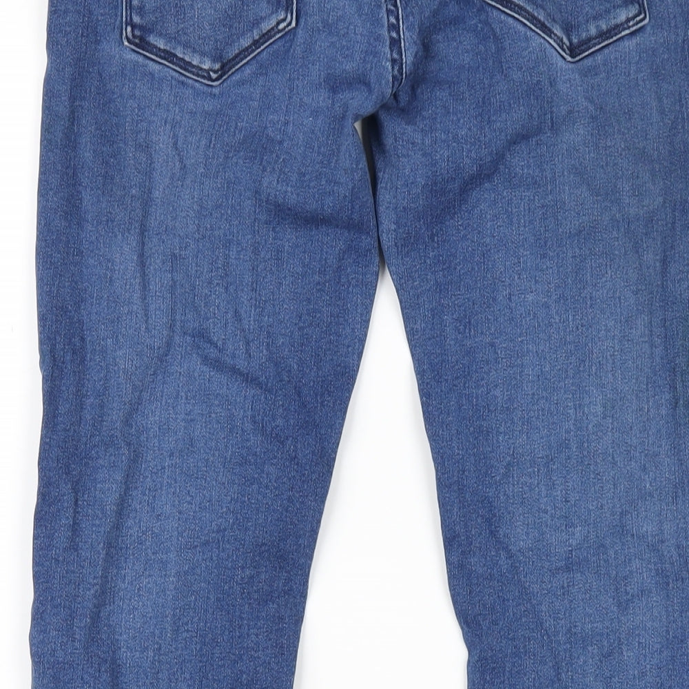 Replay Womens Blue Cotton Skinny Jeans Size 30 in L30 in Regular Zip