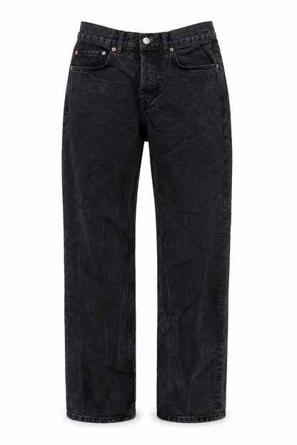 Womens UK Size 28 in ASOS Regular Fit Straight Black Jeans