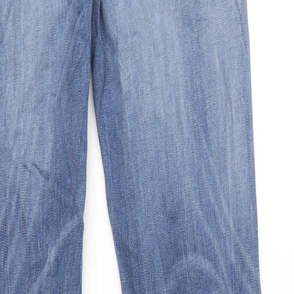 Mens UK Size 30 in Replay Regular Fit Skinny Blue Jeans