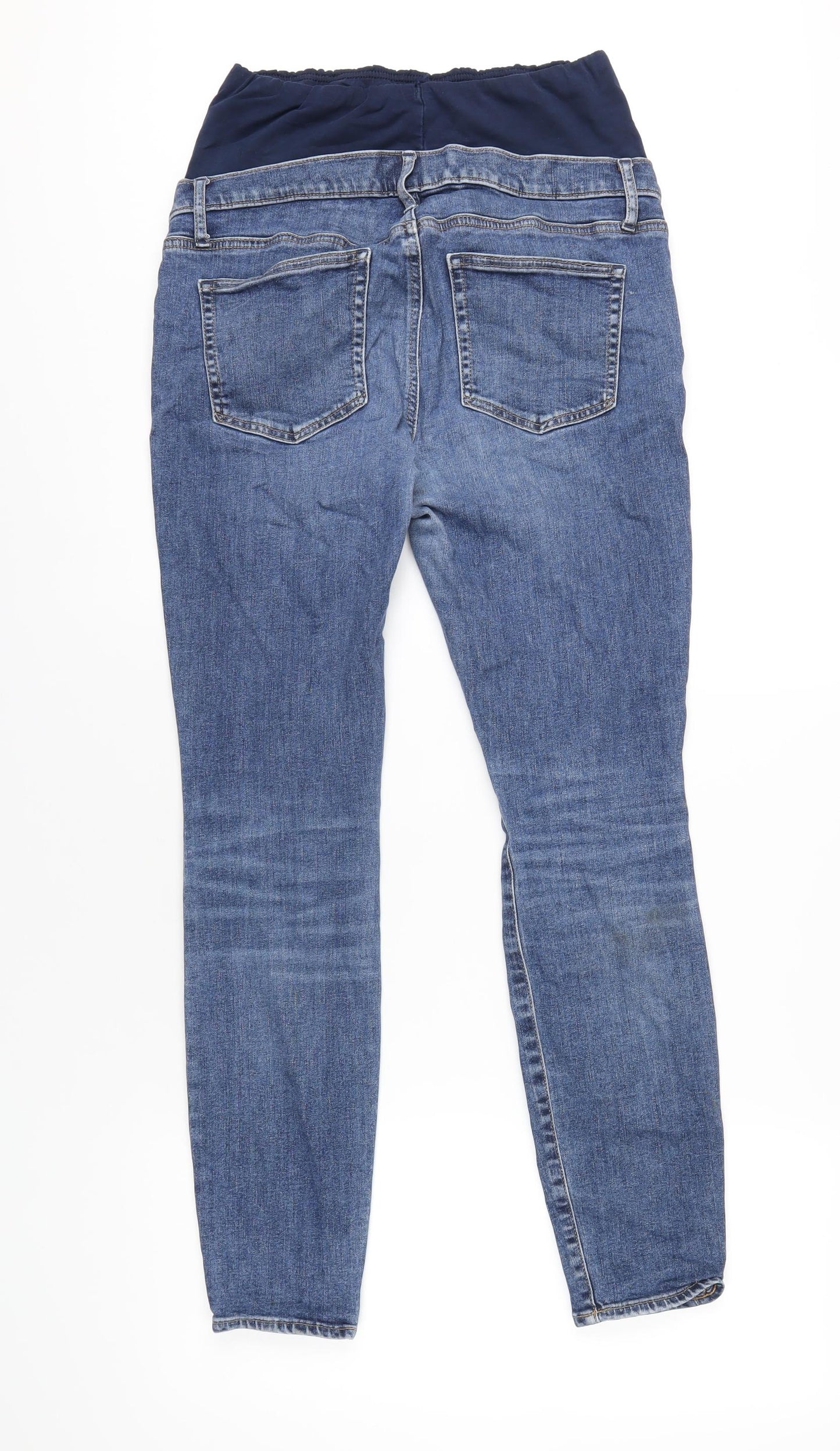 Gap Womens Blue Cotton Skinny Jeans Size 29 in L29 in Regular Zip