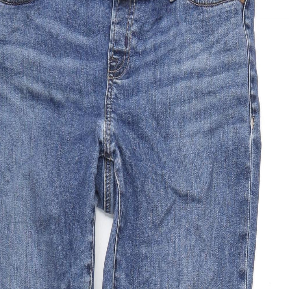 Gap Womens Blue Cotton Skinny Jeans Size 29 in L29 in Regular Zip