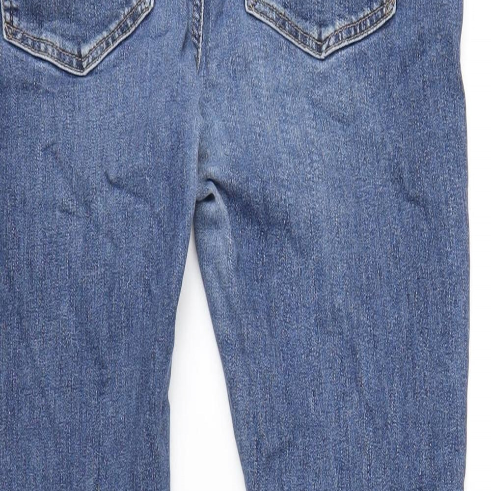 Gap Womens Blue Cotton Skinny Jeans Size 29 in L29 in Regular Zip