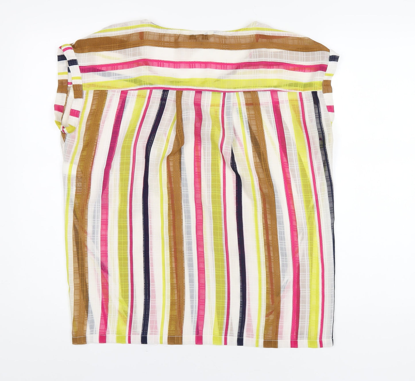 Womens UK Size 12 NEXT Multicoloured Basic T-Shirt