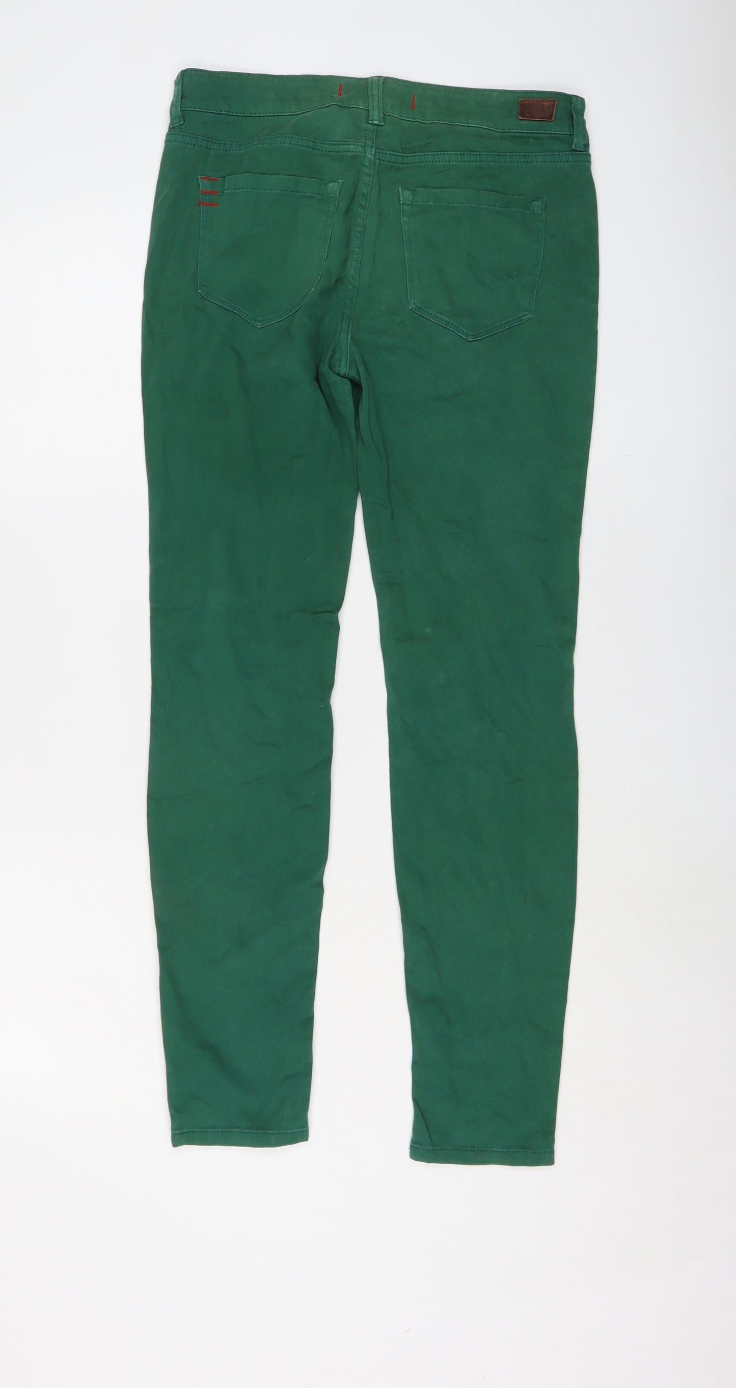 BDG Womens Green Cotton Skinny Jeans Size 30 in L29 in Regular Button