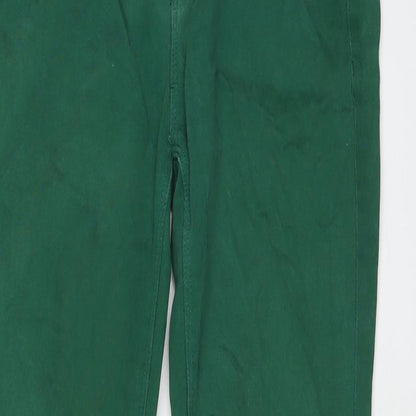 BDG Womens Green Cotton Skinny Jeans Size 30 in L29 in Regular Button