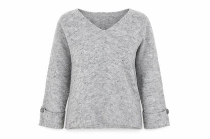 Womens UK Size S NEXT Grey Pullover Jumper