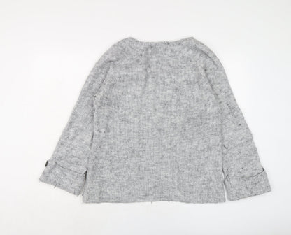 Womens UK Size S NEXT Grey Pullover Jumper
