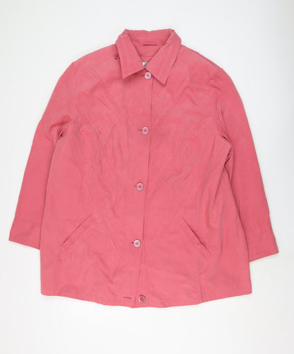 Womens UK Size 22 Cotswold Pink Jacket