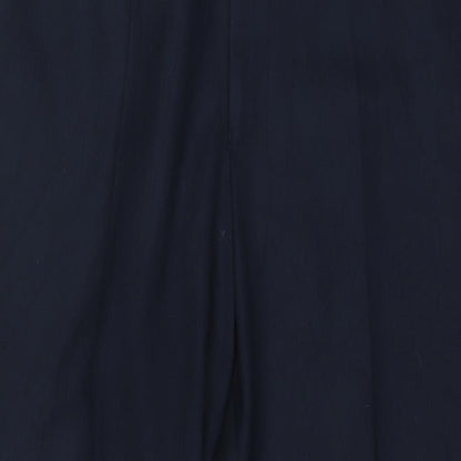 Mens UK Size 34 in Classic Regular Fit  Blue Trousers