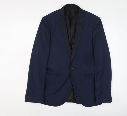 Mens UK Size 36 NEXT Regular Blue Suit Jacket