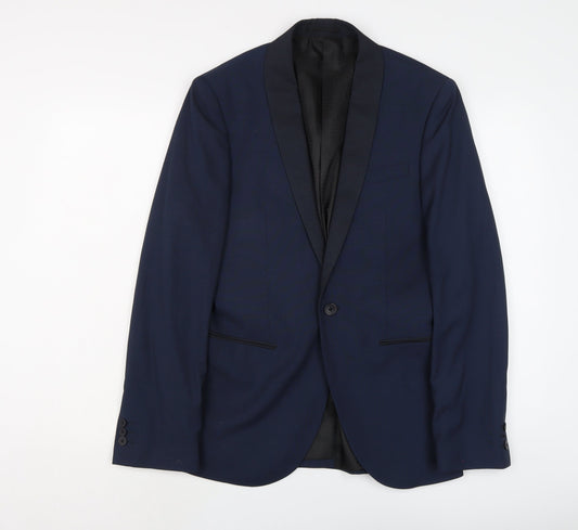 Mens UK Size 36 NEXT Regular Blue Suit Jacket