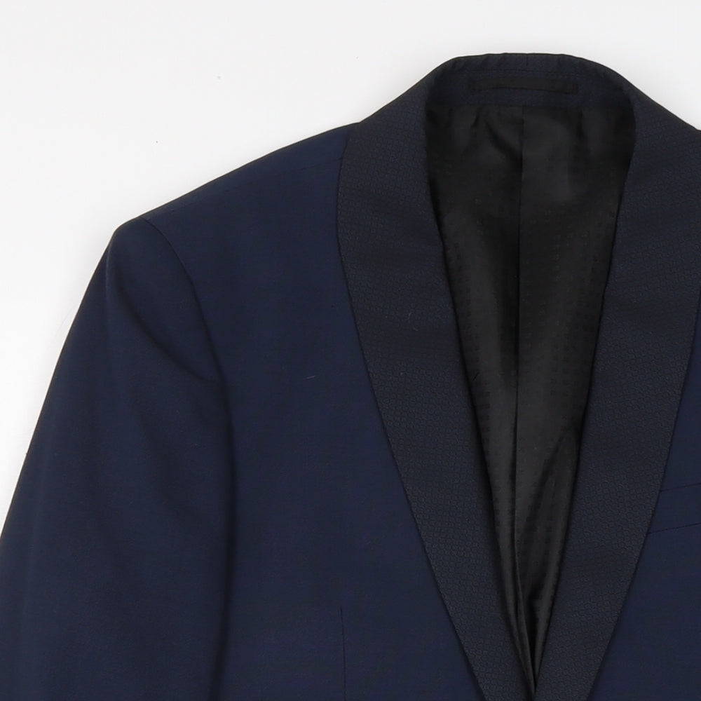 Mens UK Size 36 NEXT Regular Blue Suit Jacket