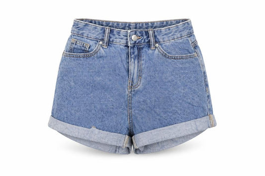 Womens UK Size 6 Denim & Co. Regular Fit Hot Pants Shorts