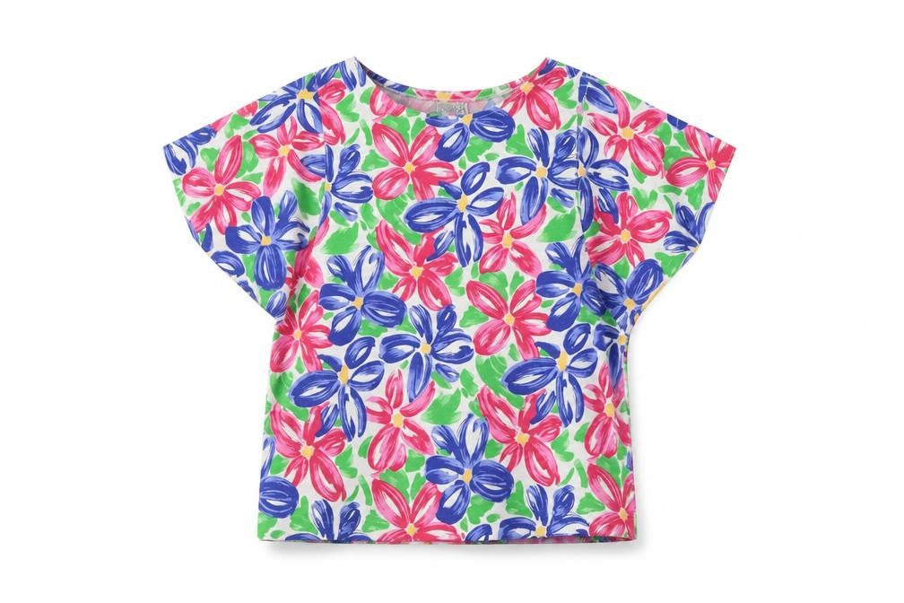 Womens UK Size M Para Multicoloured Basic T-Shirt