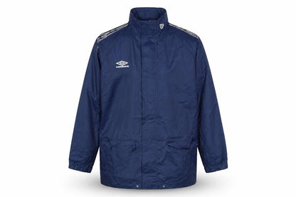Mens UK Size S Umbro Blue Rain Coat