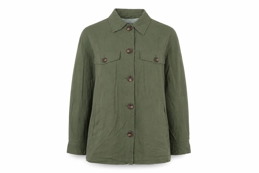 Womens UK Size S Zara Green Jacket