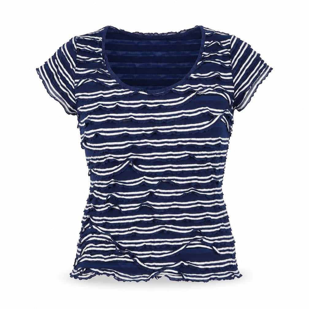 Womens UK Size 10 Phase Eight Blue Basic Blouse